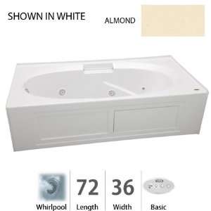   Bathtub with Basic Controls, Left Drain and Right Pump NVS7236 WLR 2XX