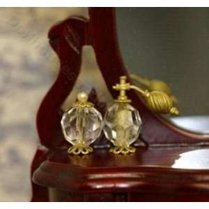  Dollhouse Miniature Perfume Vanity Bottle Set of 2: Toys 