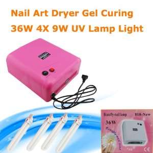  Uv Gel Lamp Light Nail Dryer Pro Finish Quick Dry (With Eu 