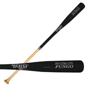  D Bat Ultra Lite Fungo Half Dip Ash Baseball Bats BLACK 34 