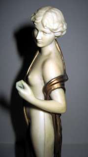 Bronze Art Deco figure by F. Preiss  