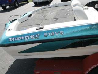 1999 Ranger 518 VS Comanche Bass Boat Hull for parts, no motor  
