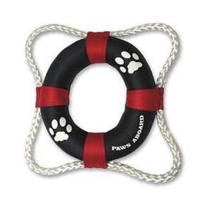  Paws Aboard Life Ring Toy   Red/Blue