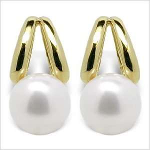   Unicorn Japanese Akoya Cultured Pearl Earring: American Pearl: Jewelry