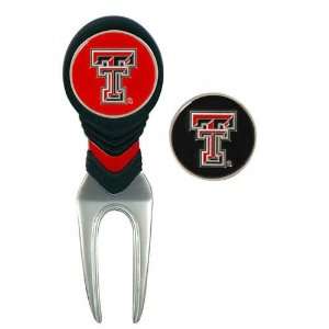  Texas Tech Red Raiders Ball Mark Repair Tool Sports 
