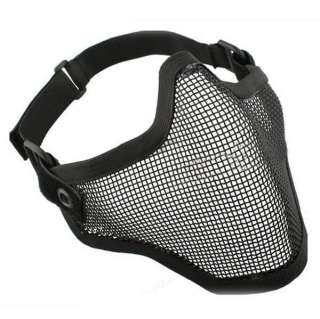   Face Metal Net Mesh Protect Mask Airsoft Hunting   