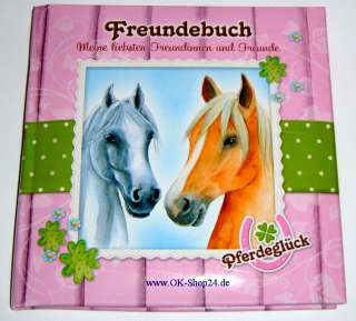 Pferdeglück Girls Freundebuch Freundschaftsbuch NEU OVP  