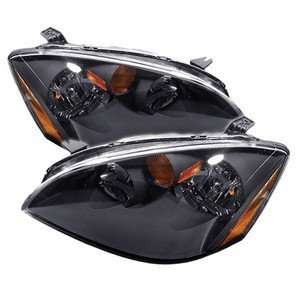  02 04 Nissan Altima Black Headlights: Automotive