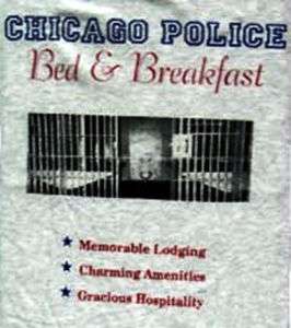 Chicago Police Bed & Breakfast T Shirt TS 8011  