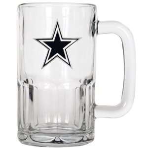 Dallas Cowboys Large Glass Beer Mug 