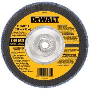  DEWALT DW8329 7 Inch by 5/8 Inch 11 60 Grit Zirconia Angle Grinder 