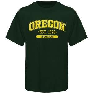  NCAA Oregon Ducks Green Galaga T shirt: Sports & Outdoors