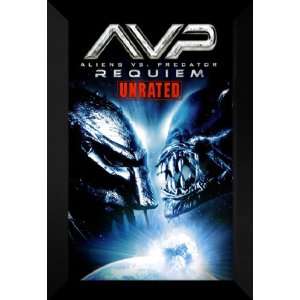 AVPR Aliens vs Predator 27x40 FRAMED Movie Poster 2007  