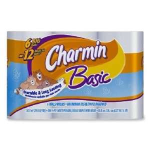  Procter & Gamble Charmin Basic One Ply Bathroom Tissue 