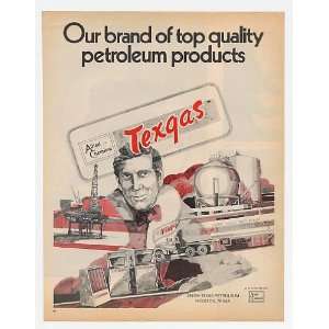  1971 Allied Chemical Texgas Union Texas Petroleum Print Ad 