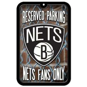  NEW JERSEY NETS OFFICIAL LOGO 11x17 SIGN: Sports 
