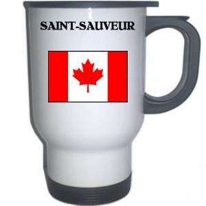 Canada   SAINT SAUVEUR White Stainless Steel Mug