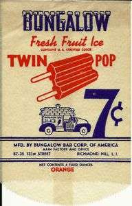 Bungalow Twin Pop Bungalow Bar Corp.Richmond Hill,LI,NY  