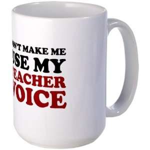  For Teachers   Art Large Mug by  