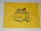   MICKELSON Signed Autographed 2010 MASTERS Golf Pin FLAG Pga PSA DNA