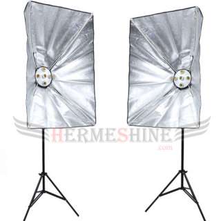 outputs light head 60x90 Softbox Continuous lighting kit equals 