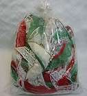 Mixed Christmas Lace Remnant Pieces 12 x 10 Grab Bag Craft Dolls 