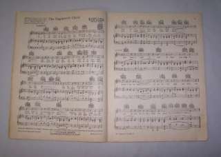 Vintage 30s Music Book Prison Hillbilly Mountain Songs  