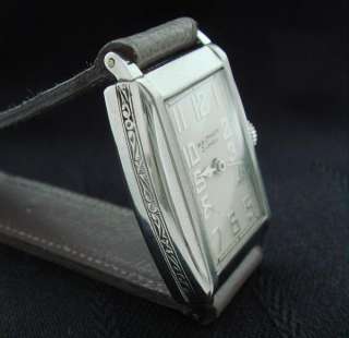 Mens Old Rare, Antique HIGH GRADE 21j Waltham Riverside Wristwatch 