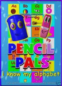 Pencil Pals Learn Alphabet Pre school Child DVD VIDEO  