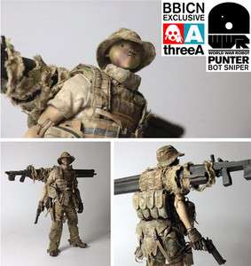   threeA Toy Ashley Wood WWR   Punter Bot Sniper BBICN Exclusive  