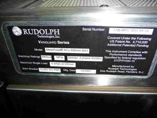 Rudolph Technologies Metrology Tool MetaPulse 200X Cu  