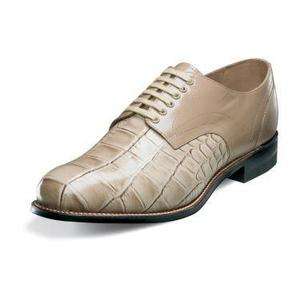 Stacy Adams Mens Madison Taupe Leather Shoe 00036  
