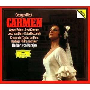 Bizet: Carmen (Gesamtaufnahme franz.): Baltsa, Carreras, Karajan, Bp 