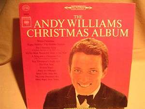 Andy Williams   The Andy Williams Christmas Album CS 8887 / Stereo 