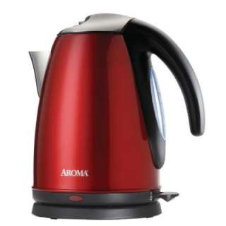 AROMA 7 Cup Cordless Electric Water Kettle in Red AWK 270R at The Home 