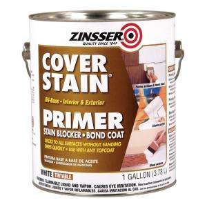 Zinsser Cover Stain 1 Gal. White Primer Sealer 182410 at The Home 