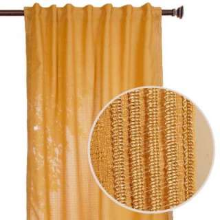   Collection Malti Gold Back Tab Curtain 91166 
