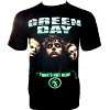 Green Day     Flag Maske jungen Frauen T Shirt in Schwarz  