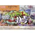  Graffiti Retro Kinder Jugend Tapete 05708 30 grau Weitere 