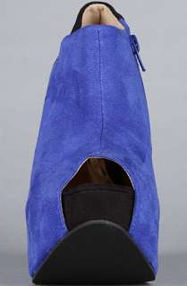 Sole Boutique The Fran Tick Shoe in Cobalt Blue and Black  Karmaloop 