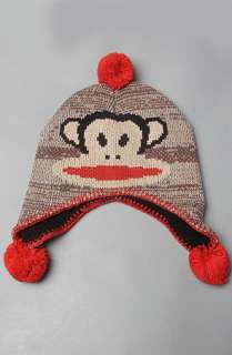 Paul Frank The Face Heather Peru Hat with Pom  Karmaloop   Global 
