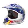 Kini Red Bull Competition Motocross Helm White / Blue XXL