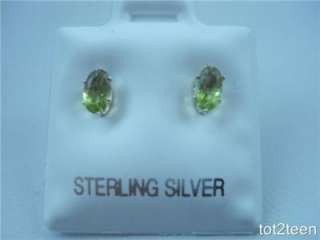 Sterling Silver Children Kid 3mm Birthstone Earrings au  