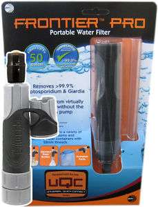 Frontier Survival Water Filter Pro   50 Gal. Capacity  