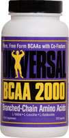 BCAA 2000 120 Caps, Universal Nutrition, Energy 039442045447  