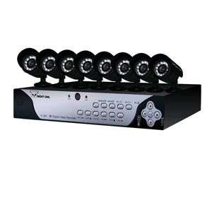 Night Owl FS 8500 Network DVR Security System   H.264, 8 Channel, 8 