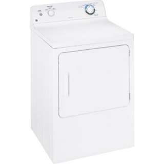 GTDX100EMWW  GE 6.0 cu. ft. Electric Dryer in White at The Home Depot