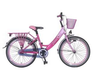 24 ZOLL Kinder HOLLANDRAD Fahrrad Pink Angels NEU  