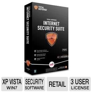 Total Defense Internet Security Suite Software   3 Devices at 