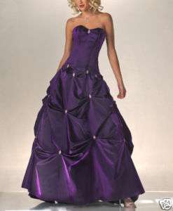 blau Abendkleid,Ball​kleid lang Gr 34 36 38 40 42 44  